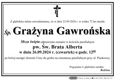 Gawrońska Grażyna