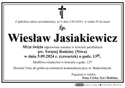 Jasiakiewicz Wiesław
