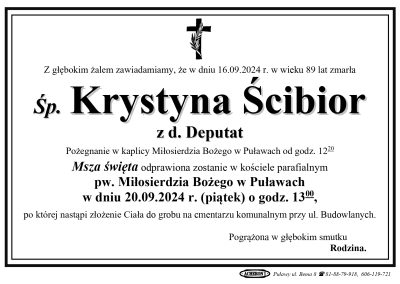 Ścibior Krystyna