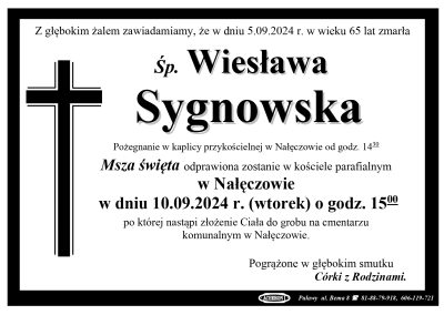 Sygnowska Wiesława