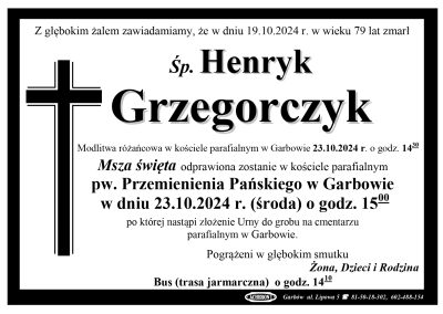 Grzegorczyk Henryk