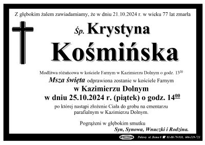 Kośmińska Krystyna