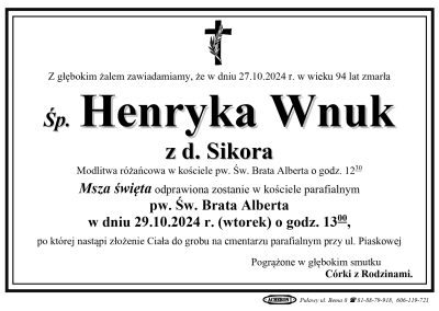 Wnuk Henryka