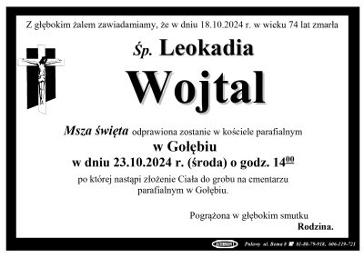 Wojtal Leokadia