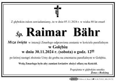 Bähr Raimar