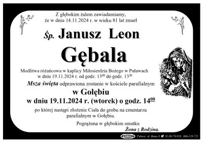 Gębala Janusz Leon