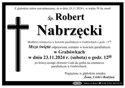 Nabrzęcki Robert