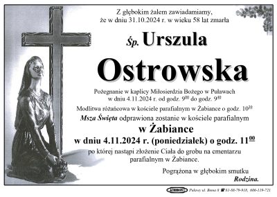 Ostrowska Urszula