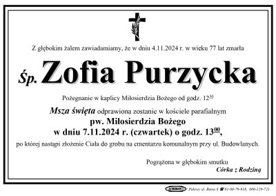 Purzycka Zofia