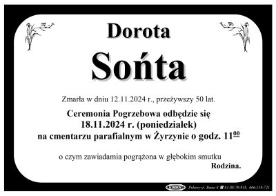 Sońta Dorota