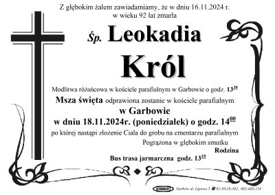 Król Leokadia