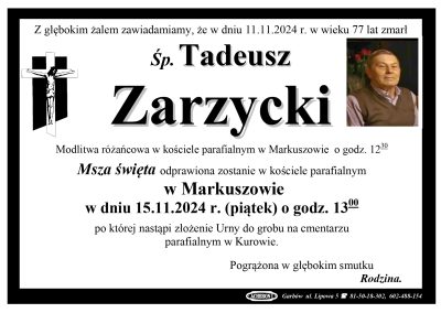 Zarzycki Tadeusz