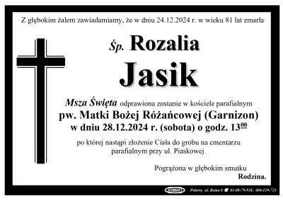 Jasik Rozalia