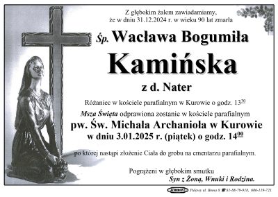 Kamińska Wacława Bogumiła