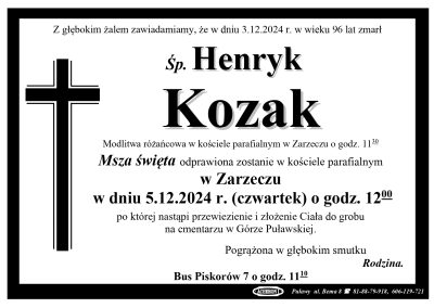 Kozak Henryk