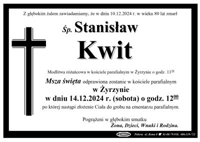 Kwit Stanisław