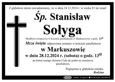 Sołyga Stanisław