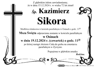 Sikora Kazimierz