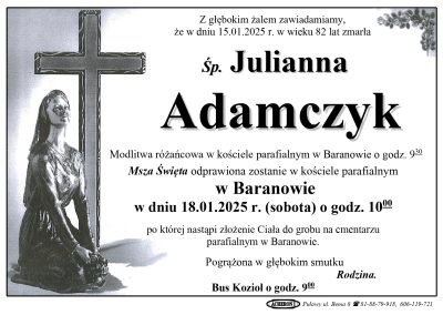 Adamczyk Julianna