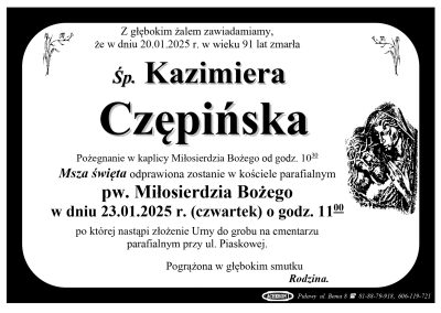 Czępińska Kazimiera