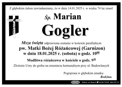 Gogler Marian