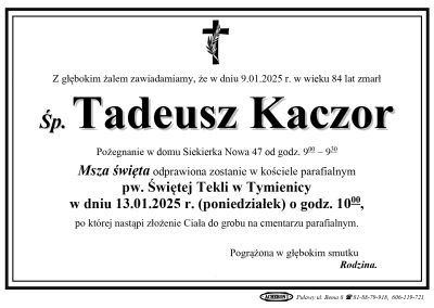 Kaczor Tadeusz