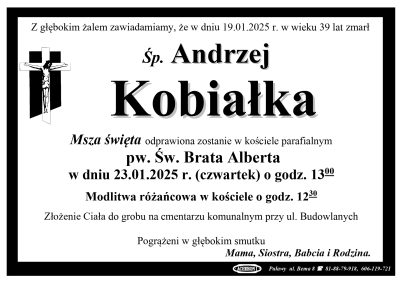 Kobiałka Andrzej