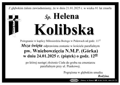 Kolibska Helena