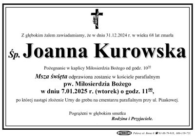 Kurowska Joanna