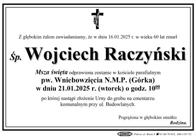 Raczyński Wojciech