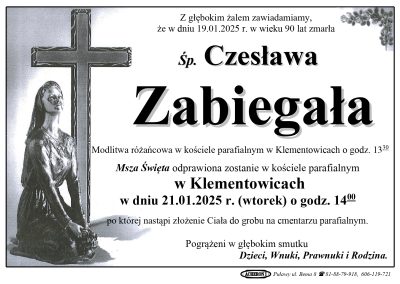 Zabiegała Czesława