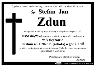 Zdun Stefan Jan