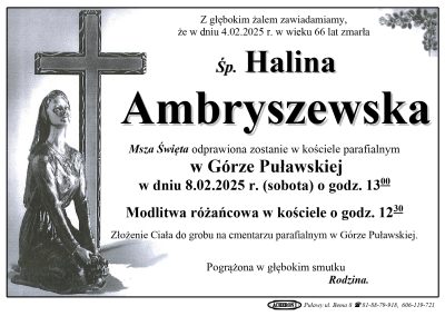 Ambryszewska Halina