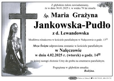 Jankowska-Pudło Maria Grażyna