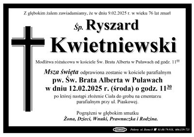 Kwietniewski Ryszard