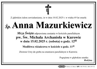 Mazurkiewicz Anna
