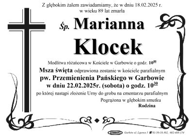 Klocek Marianna