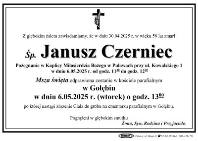 Czerniec Janusz