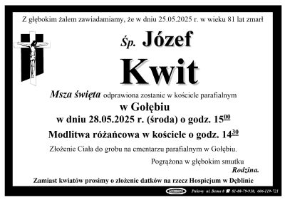 Kwit Józef