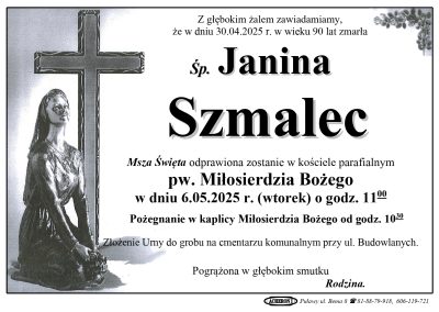 Szmalec Janina