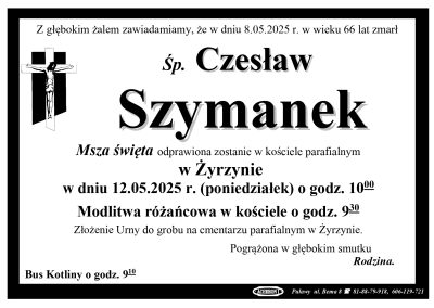 Szymanek Czesław