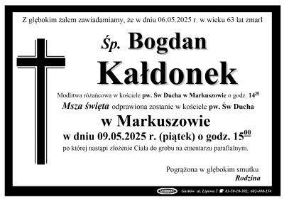 Kałdonek Bogdan