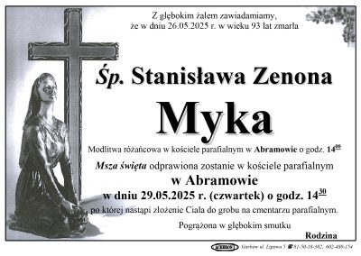 Myka Stanisława Zenona