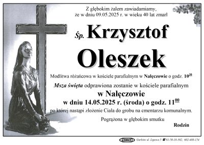 Oleszek Krzysztof