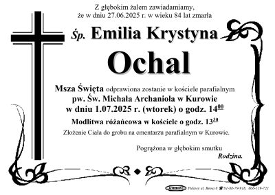 Ochal Emilia Krystyna