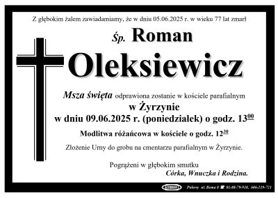Oleksiewicz Roman