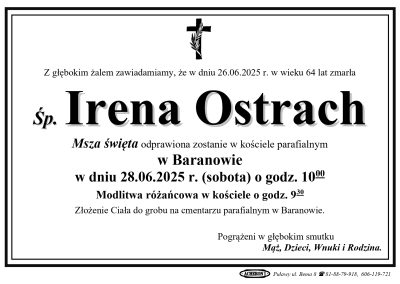 Ostrach Irena