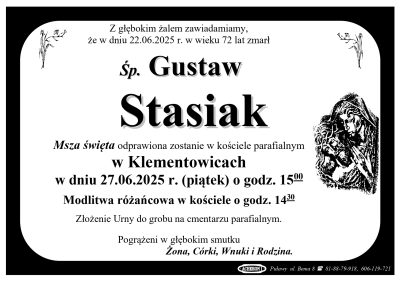 Stasiak Gustaw