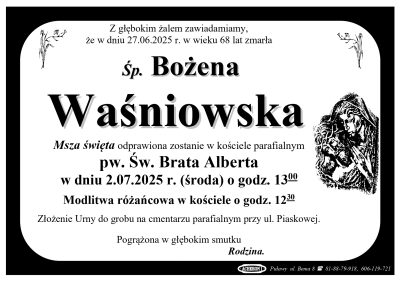 Waśniowska Bożena
