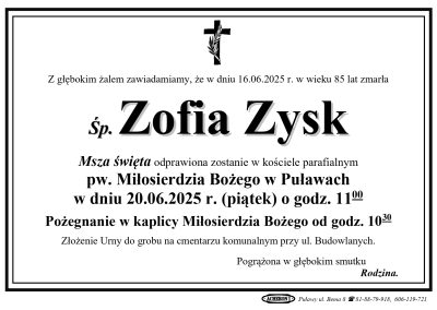 Zysk Zofia